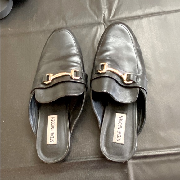 Steve Madden Shoes - Steve Madden Kandi Black Slip On Casual Shoes/Flats/Mules black